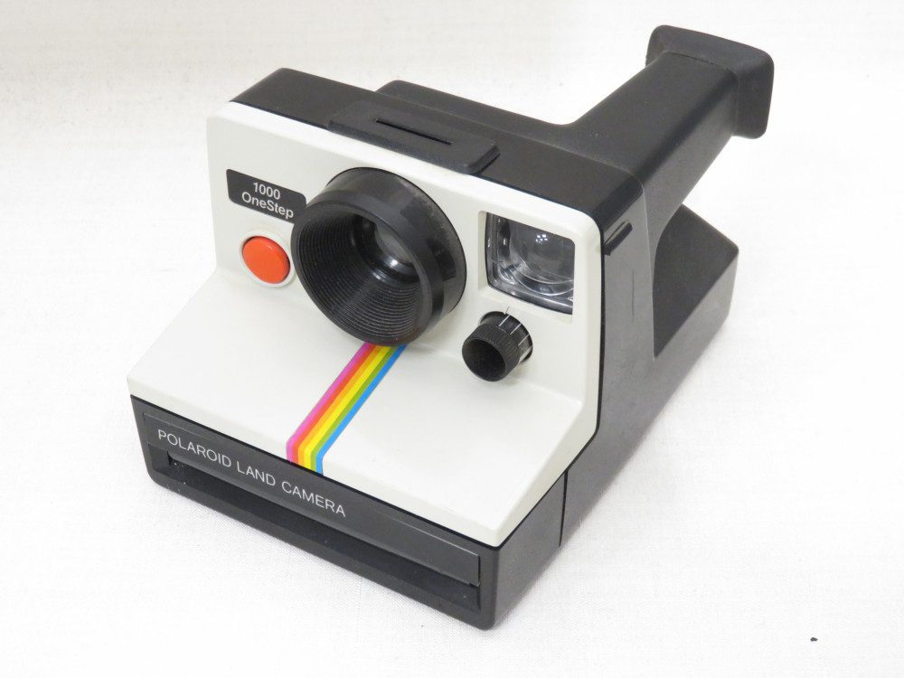 One Step Picture Of Polaroid Camera Polaroid Land Camera 1000 One