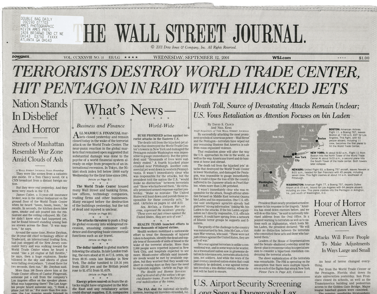 The day after 9 / 11 - Photofocus