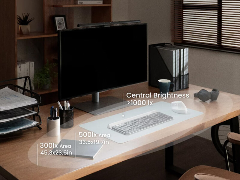 BenQ ScreenBar Pro: Goodbye desk lamps, hello light bars - Photofocus BenQ ScreenBar Pro: Goodbye desk lamps, hello light bars - Photofocus