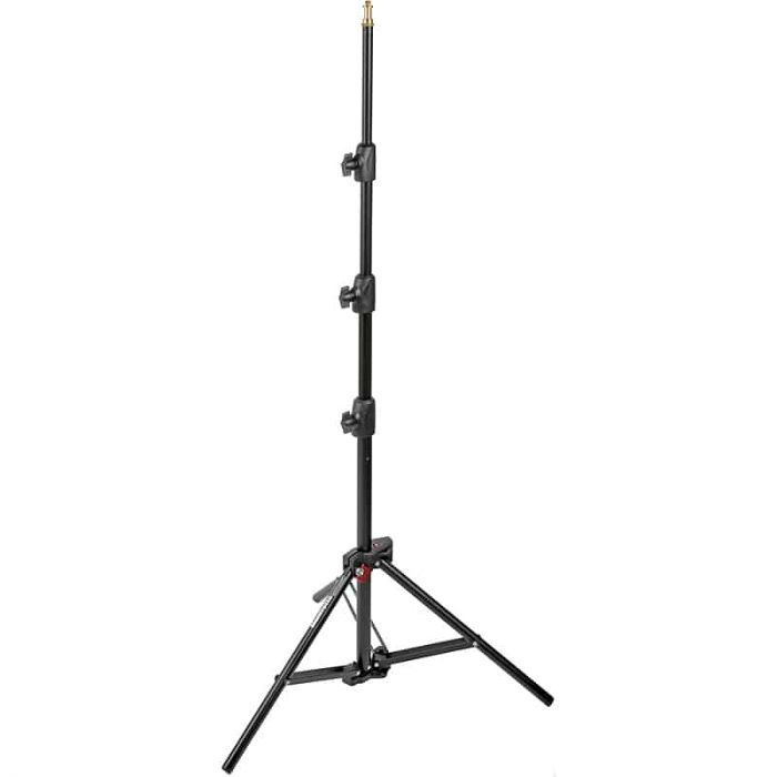 Manfrotto Mini Compact Stand (Air Cushioned, Black Alu)