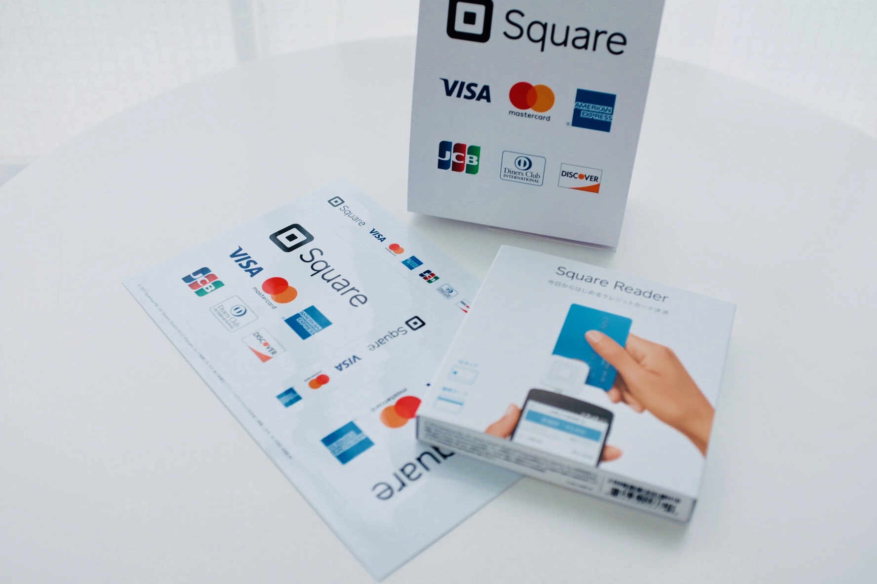 SquareとPayPalでお支払いがより簡単に！