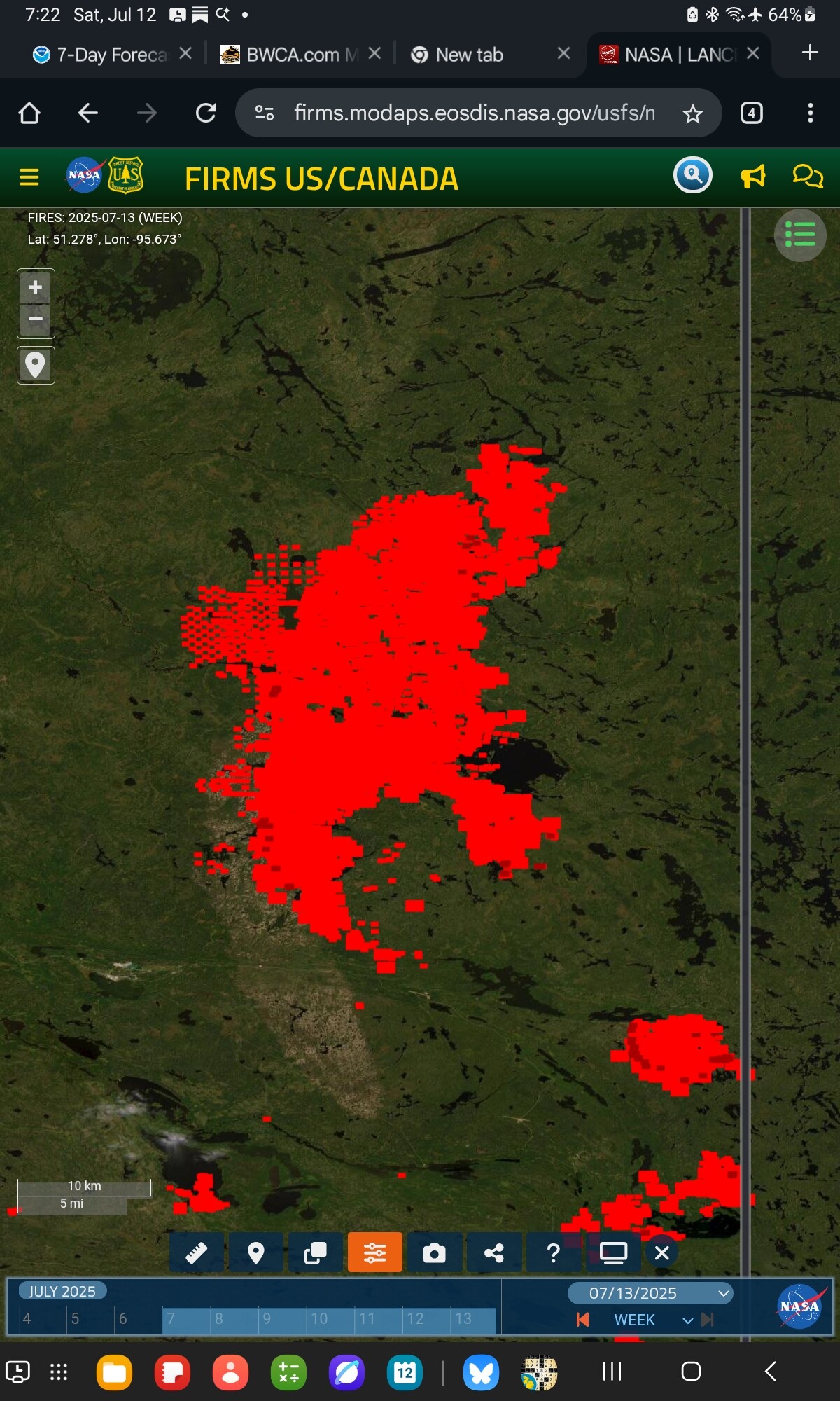 BWCA Atikaki Fires Boundary Waters Listening Point General Discussion MARSONITE 120725 192809.JPG