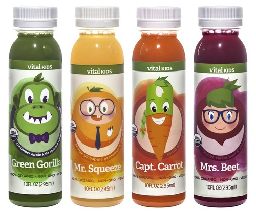 Drink Your Veggies Kids Vital Juice Introduces Vital Kids Cold Pressed Juice