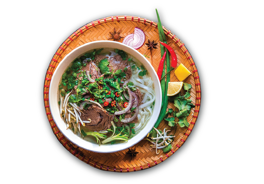 Phở nạm tô lớn