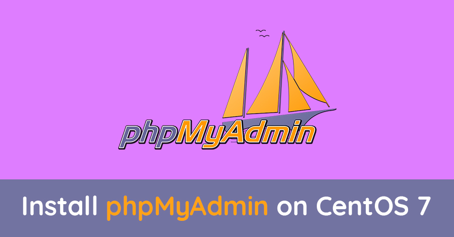 install phpMyAdmin on centos