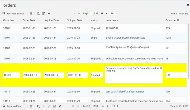 Version 7 Phpgrid Php Datagrid - Dark Designs - Gorgeous HD Collection