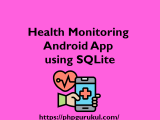 Notes Android App Using Sqlite Notes Android App Project Make A