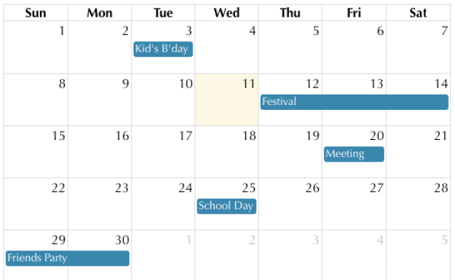 PHP Calendar Event Management Using FullCalendar JavaScript Library ...