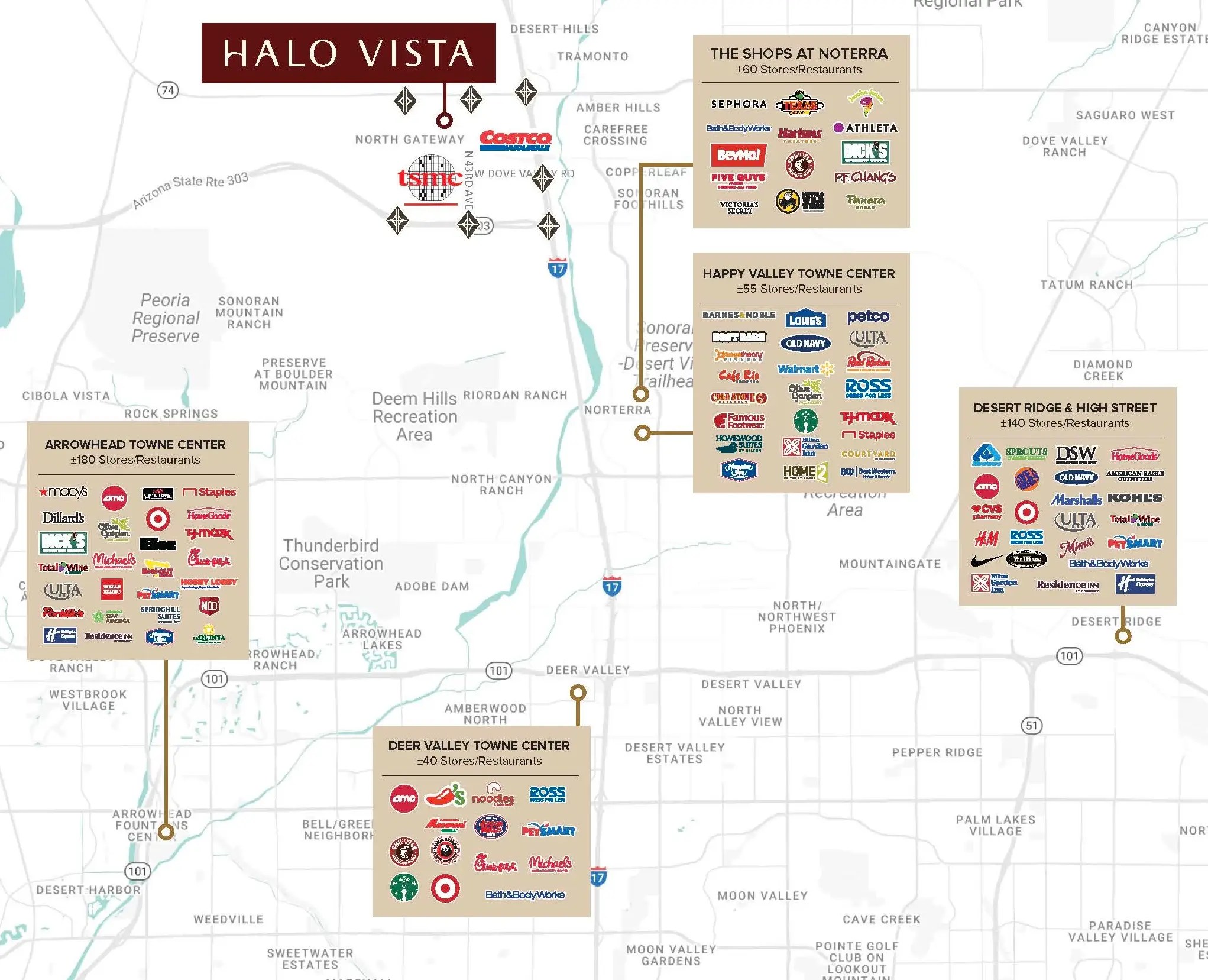 Halo Vista Map