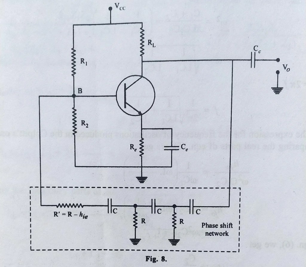 rc phase shift oscillator