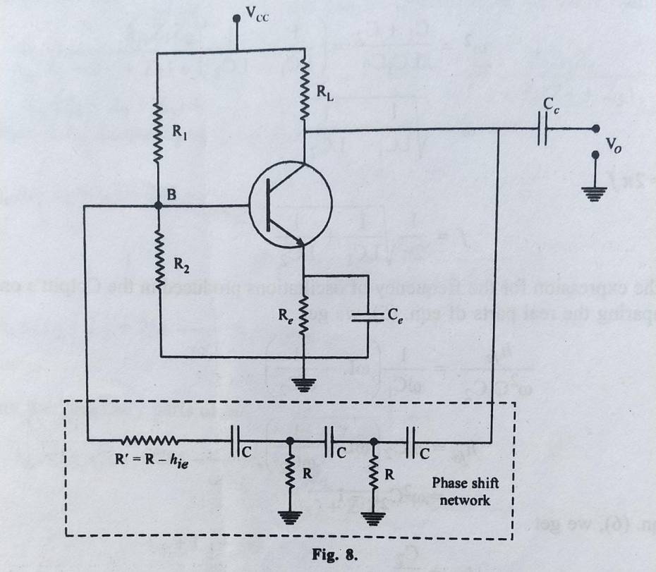 rc phase shift oscillator