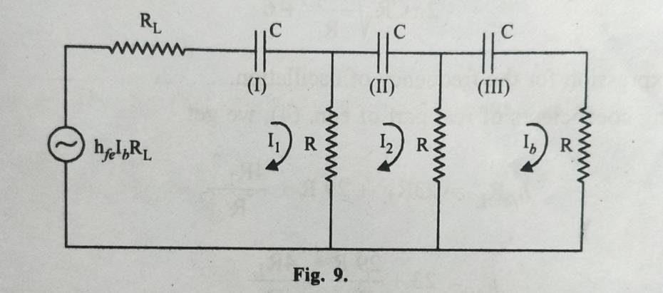 rc phase shift oscillator