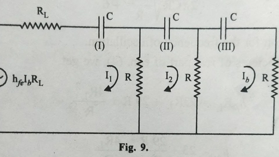 rc phase shift oscillator