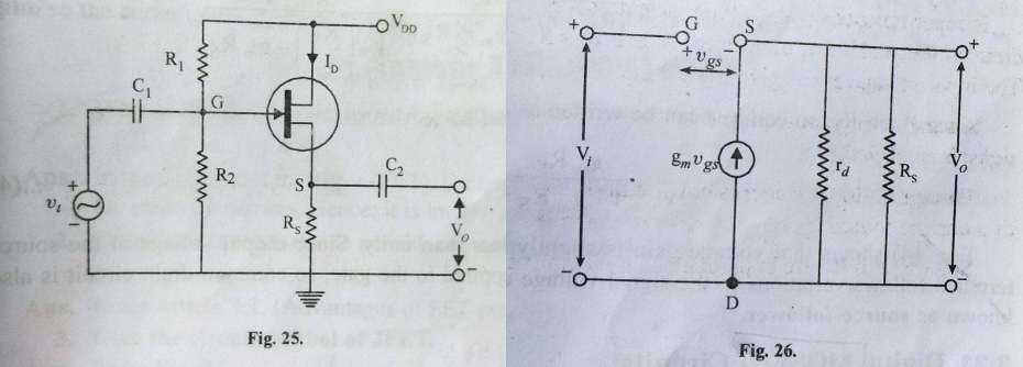 common drain jfet amplifier