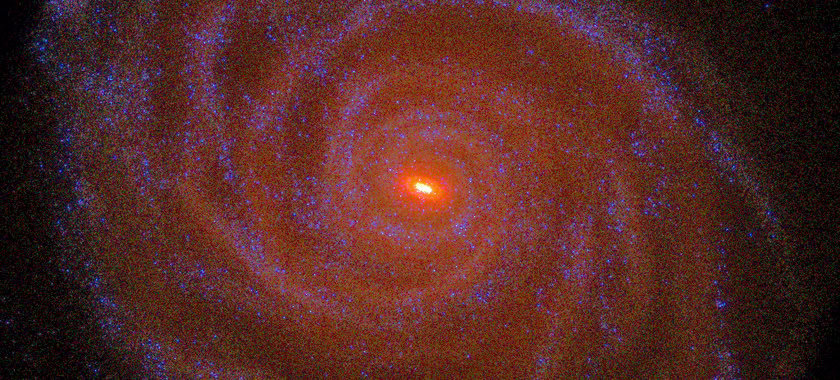 Dark Matter Mystery: Flattened Halo Could Explain Galactic Glow (2025)