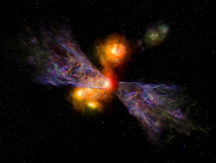 Cosmic Winds Destroying Galaxies in the Early Universe (2026)
