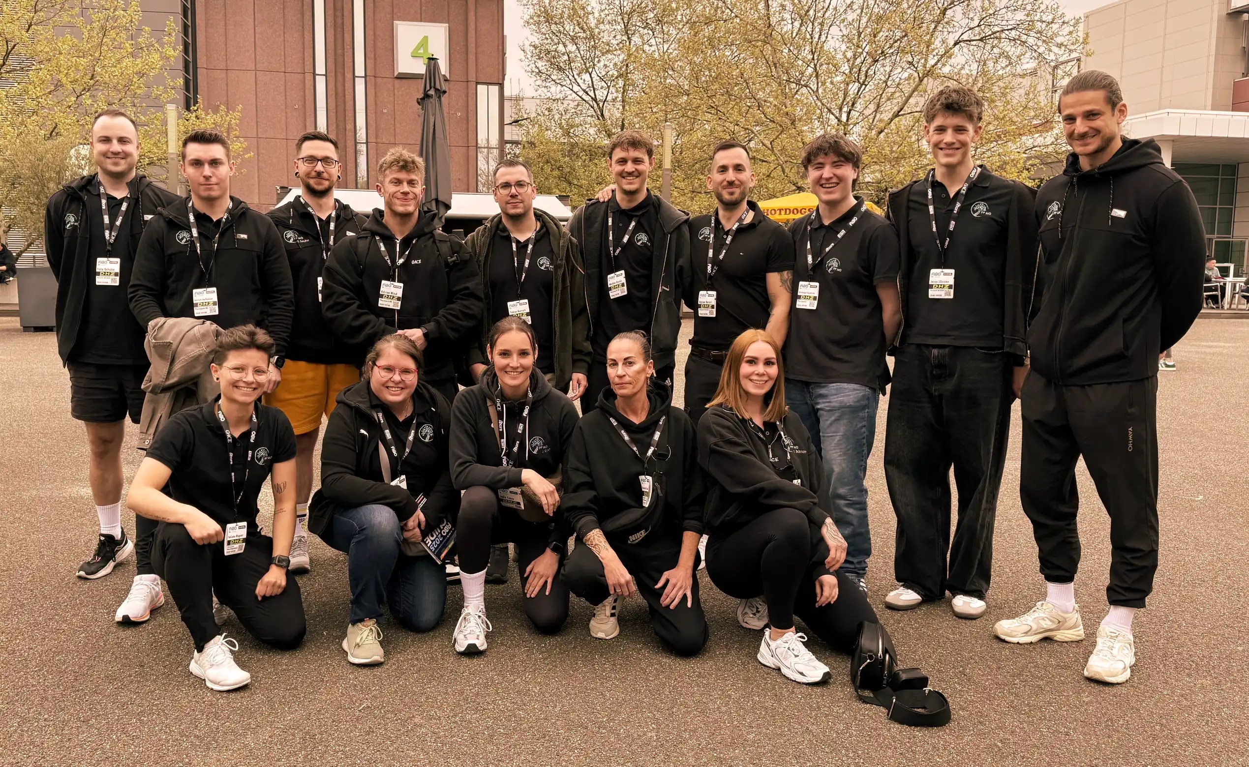 Team Physiopark MG auf der FIBO 2025