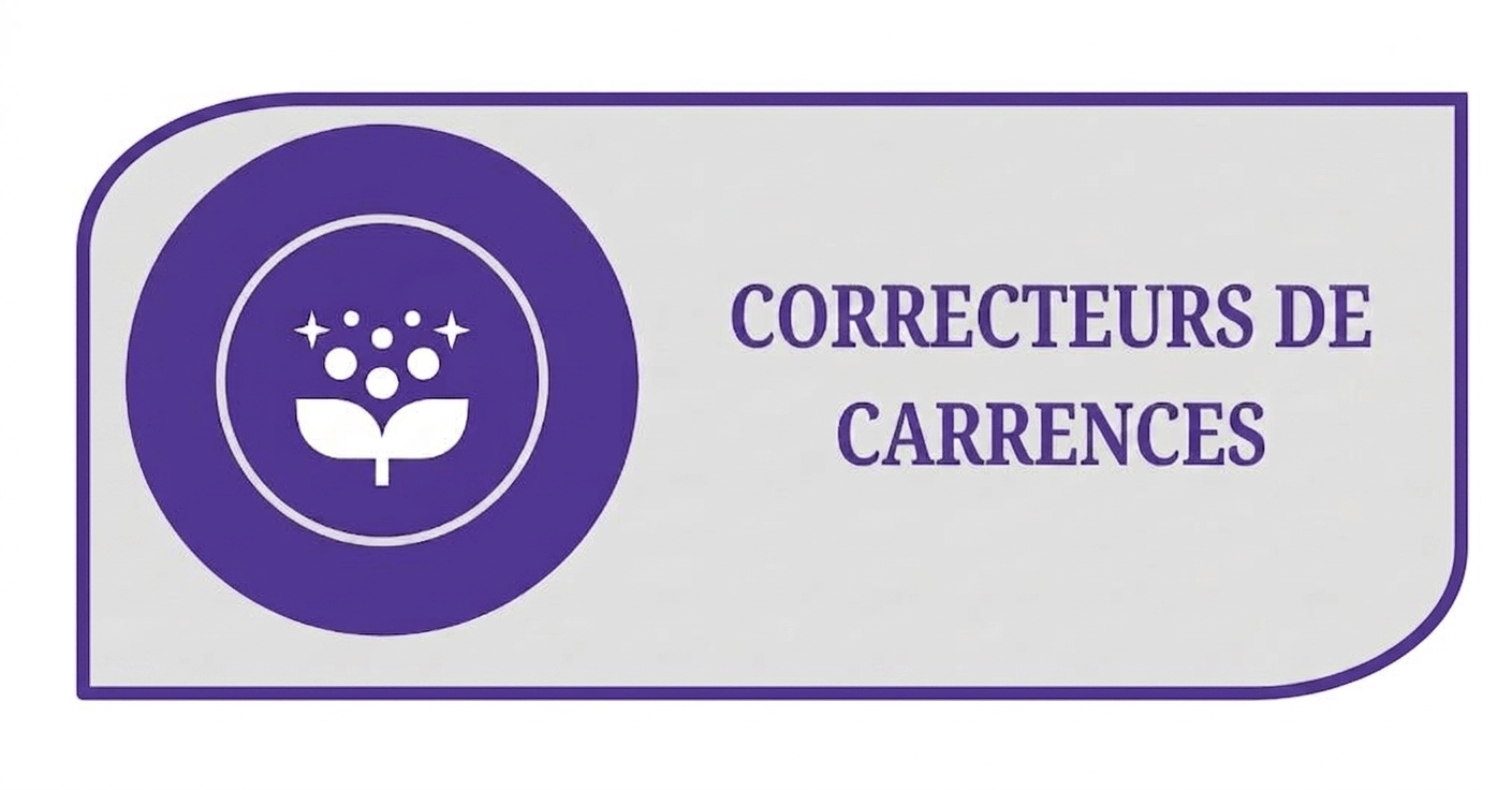 Correcteurs de carences