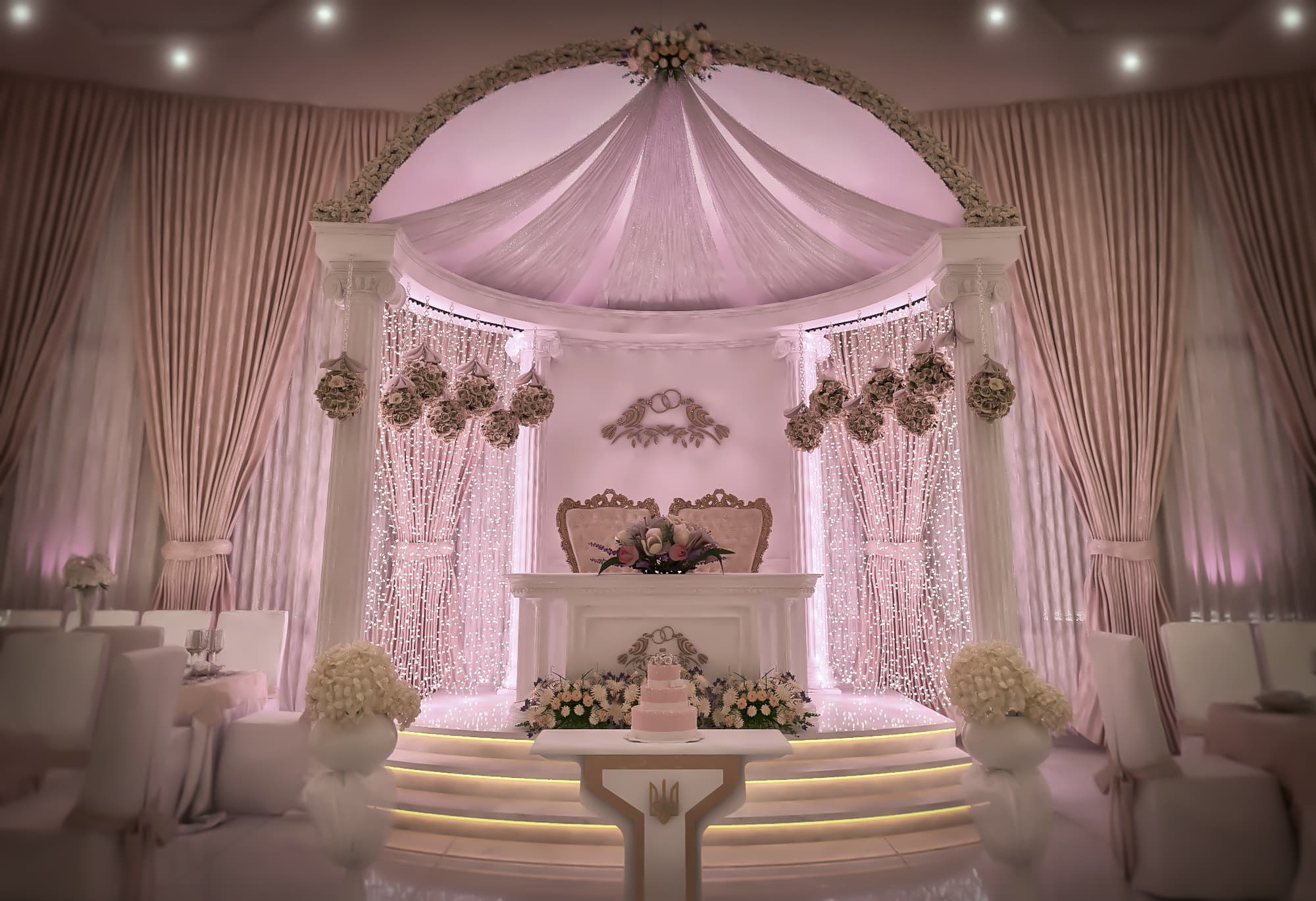 Wedding Place Interior Design