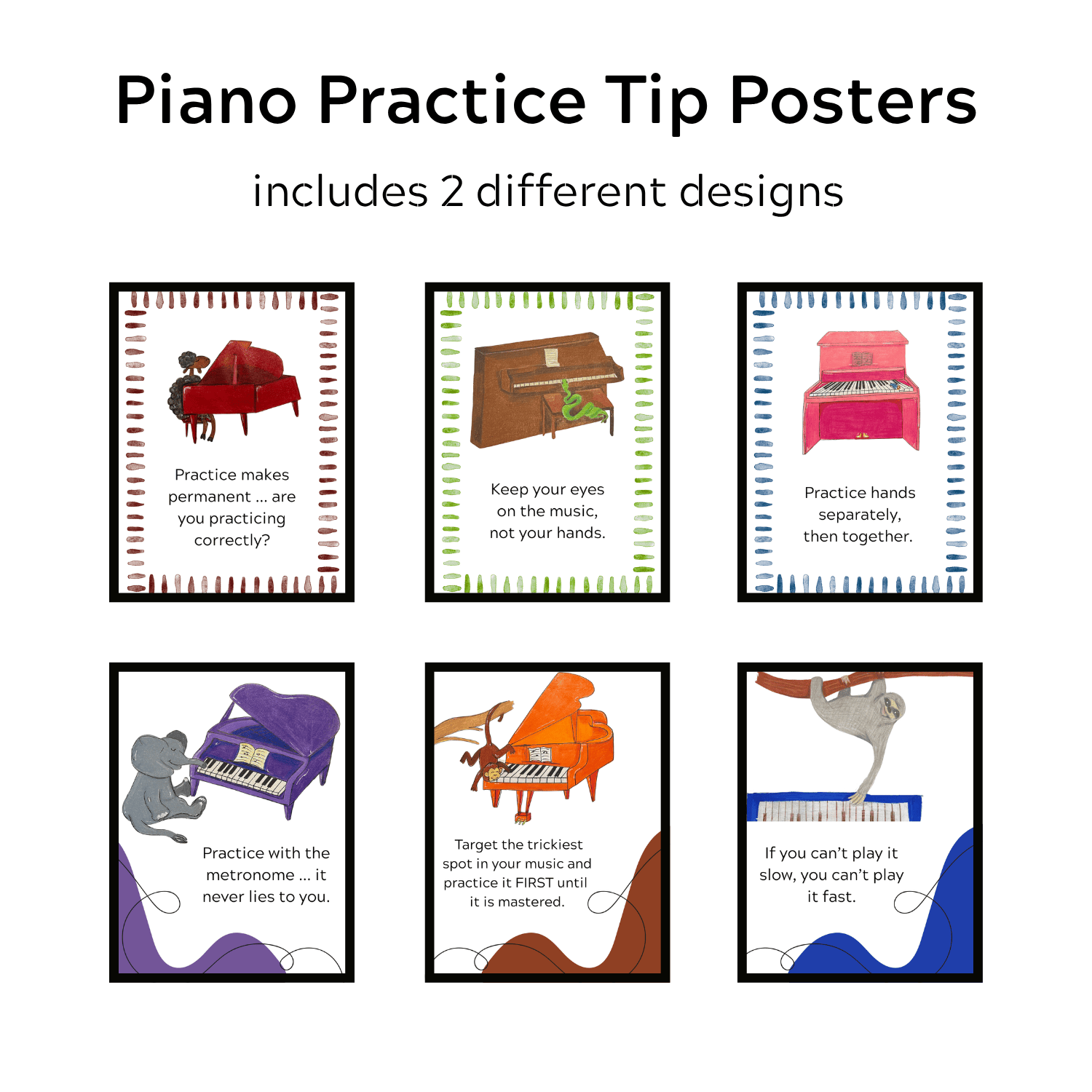 Practice Tip Posters