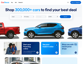 Access ca.cargurus.com. buy & sell cars: reviews, prices, and financing