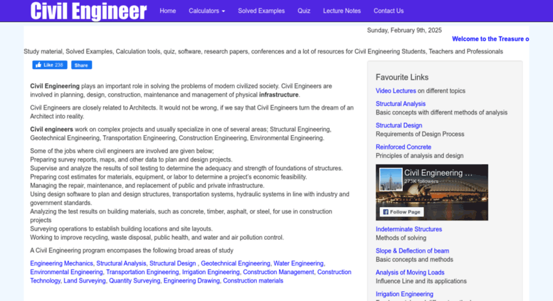 Access Civilengineer Webinfolist Com Civil Engineering
