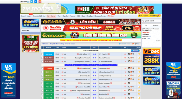 Feb 24, 2022 · try our best to provide the soccer live scores,the latest fixture and results information all over the world rapidly,accurately and integrated Access live2.7msport.com. Soccer Live Scores,Stadium ...