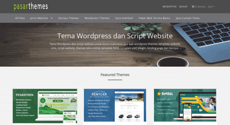 Saat ini, sangat banyak website yang dikembangkan dengan . Template Website Sekolah Wordpress - Contoh Gambar Template