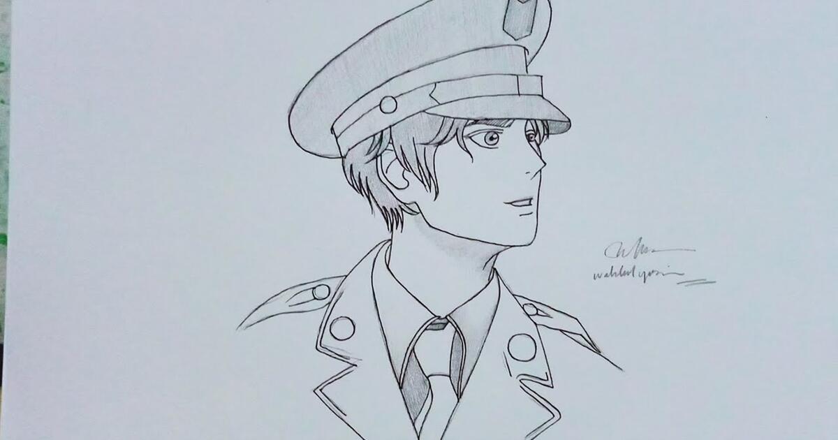 Minta dukungan channel ini yaa dengan cara like, komen, share dan subscribe.stay safe and healthy! Cara Menggambar Anime Cowok Ganteng Memakai Baju Tentara Step By Step Bilibili