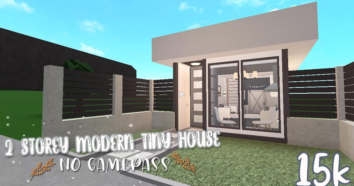 Jun 07, 2021 · beach house interior colors. Modern 2 Story Tiny House No Gamepass Bloxburg Bilibili