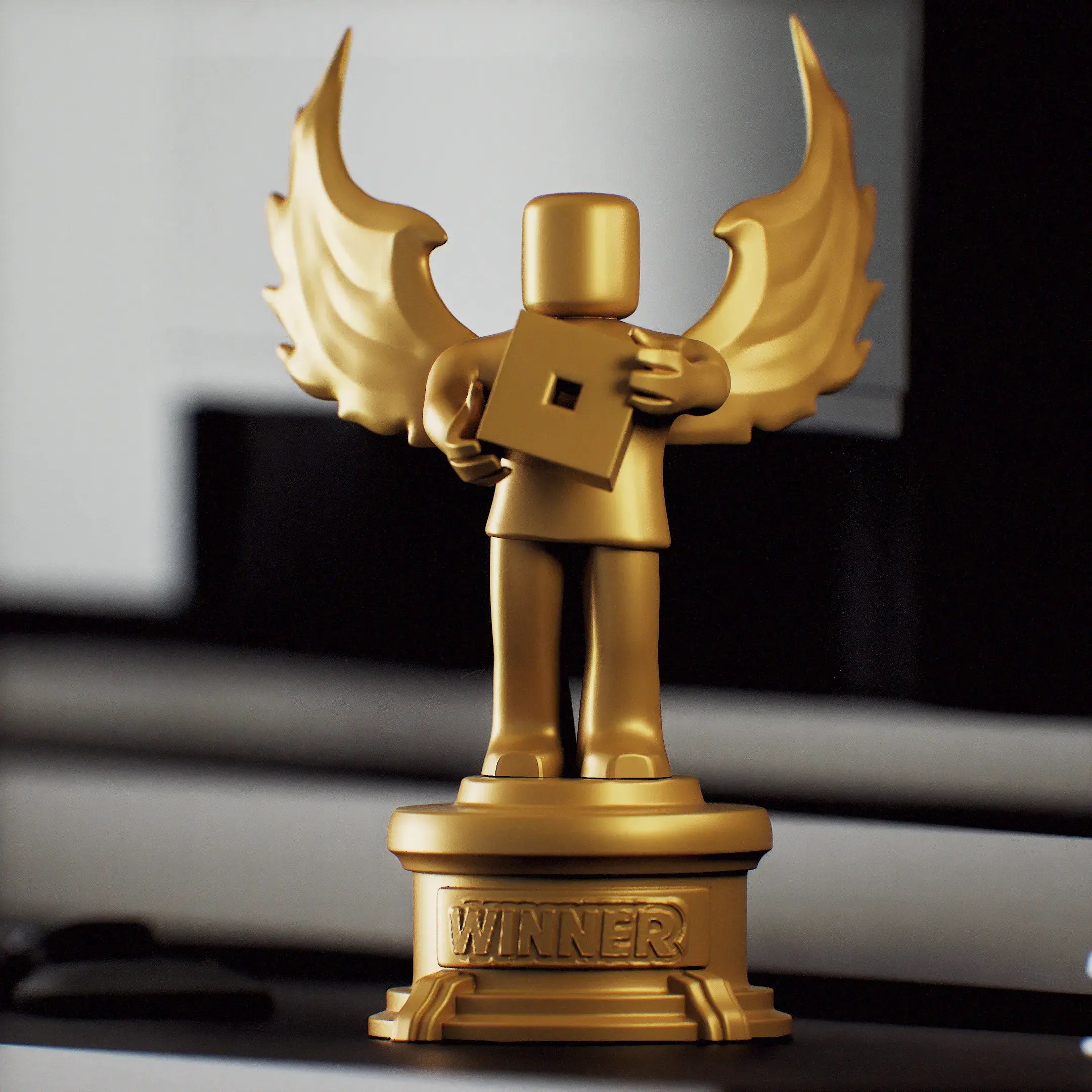 Game Props STL Download Roblox Trophy Print By Partsby