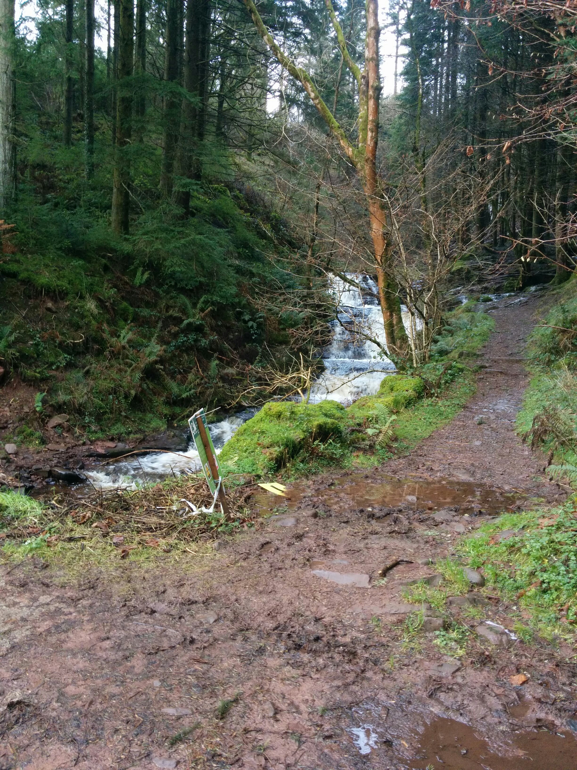 Brecon Beacons waterfall