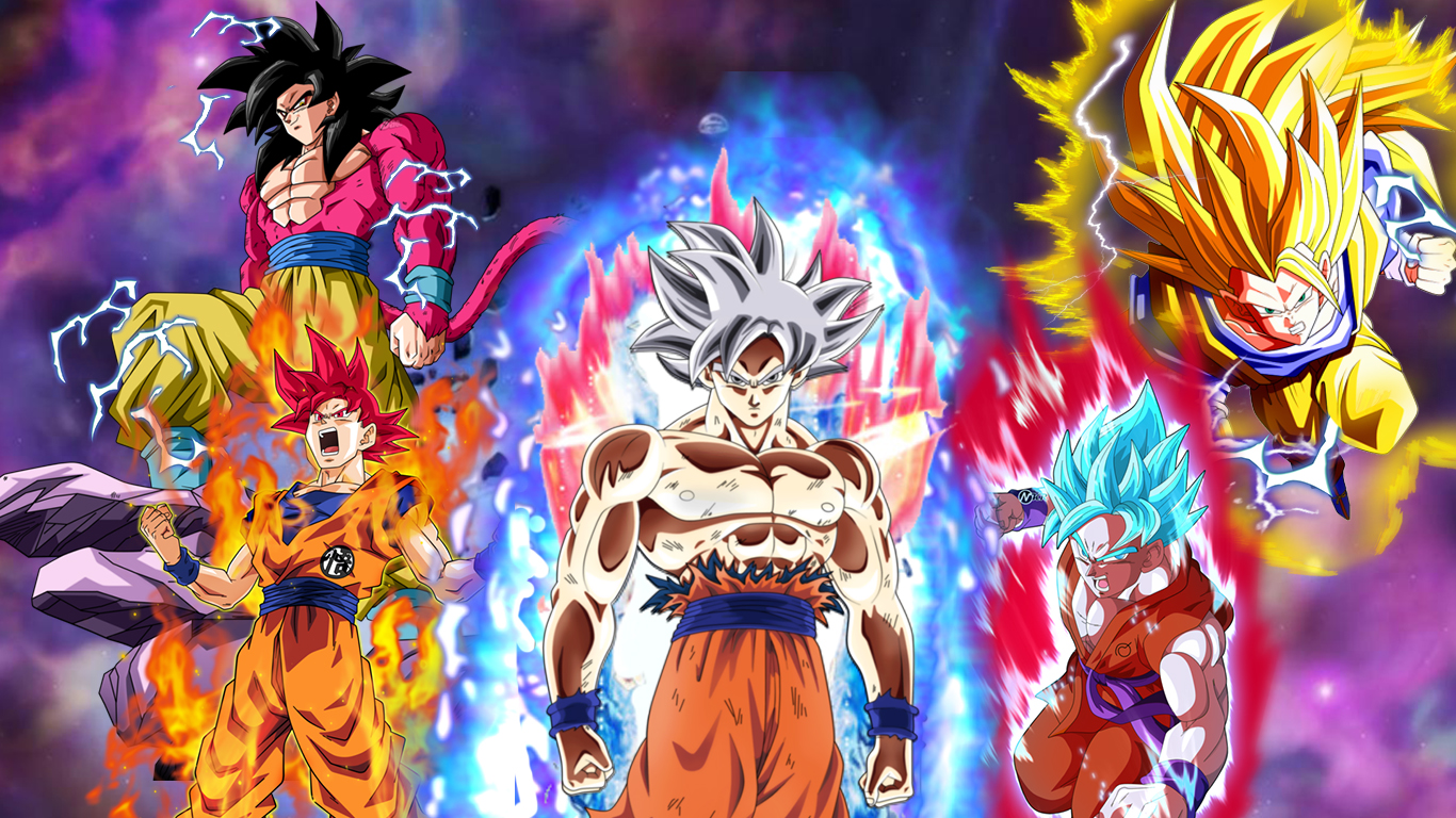 Goku transformations by cmpunk