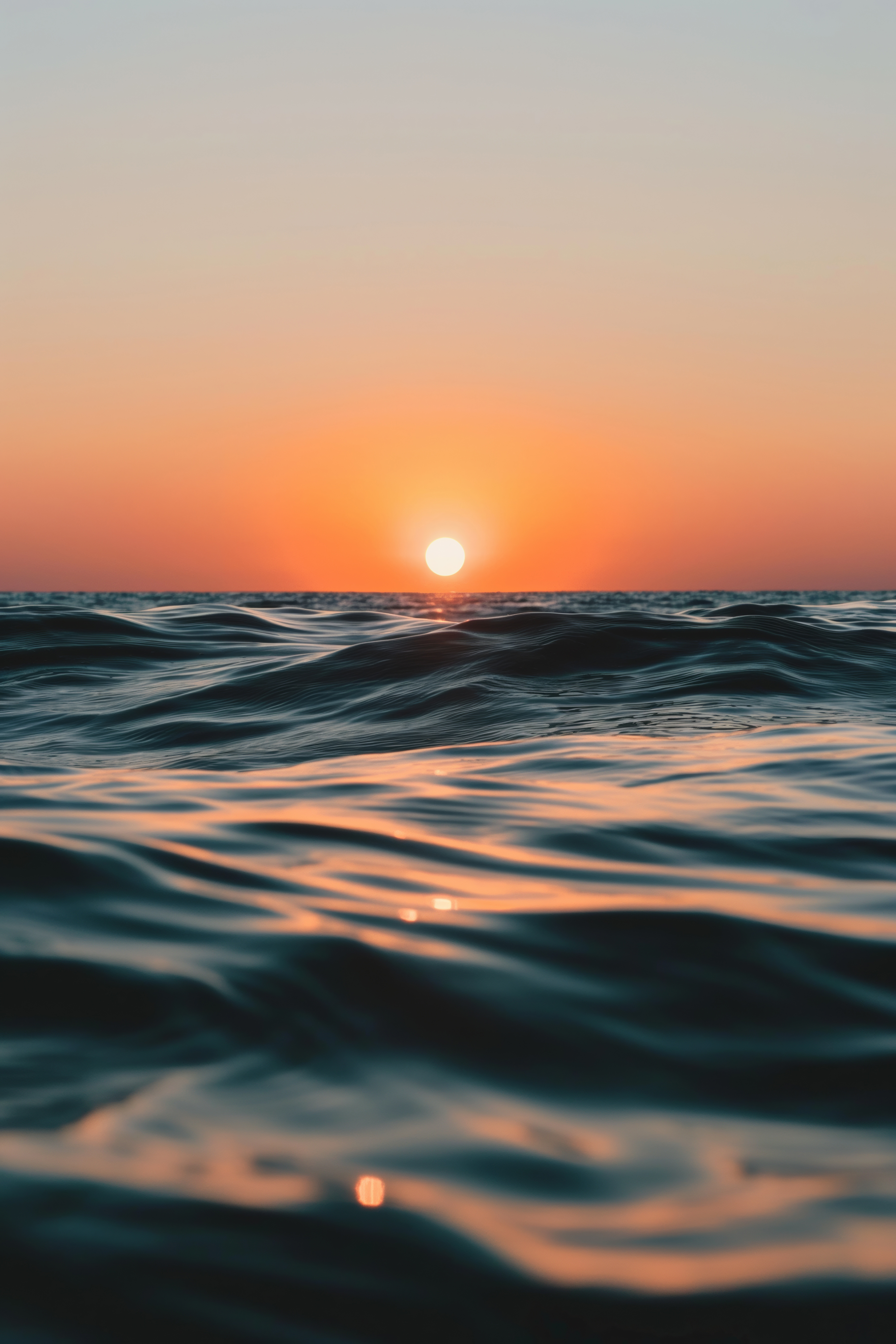 Gorgeous Sunset Over the Sea