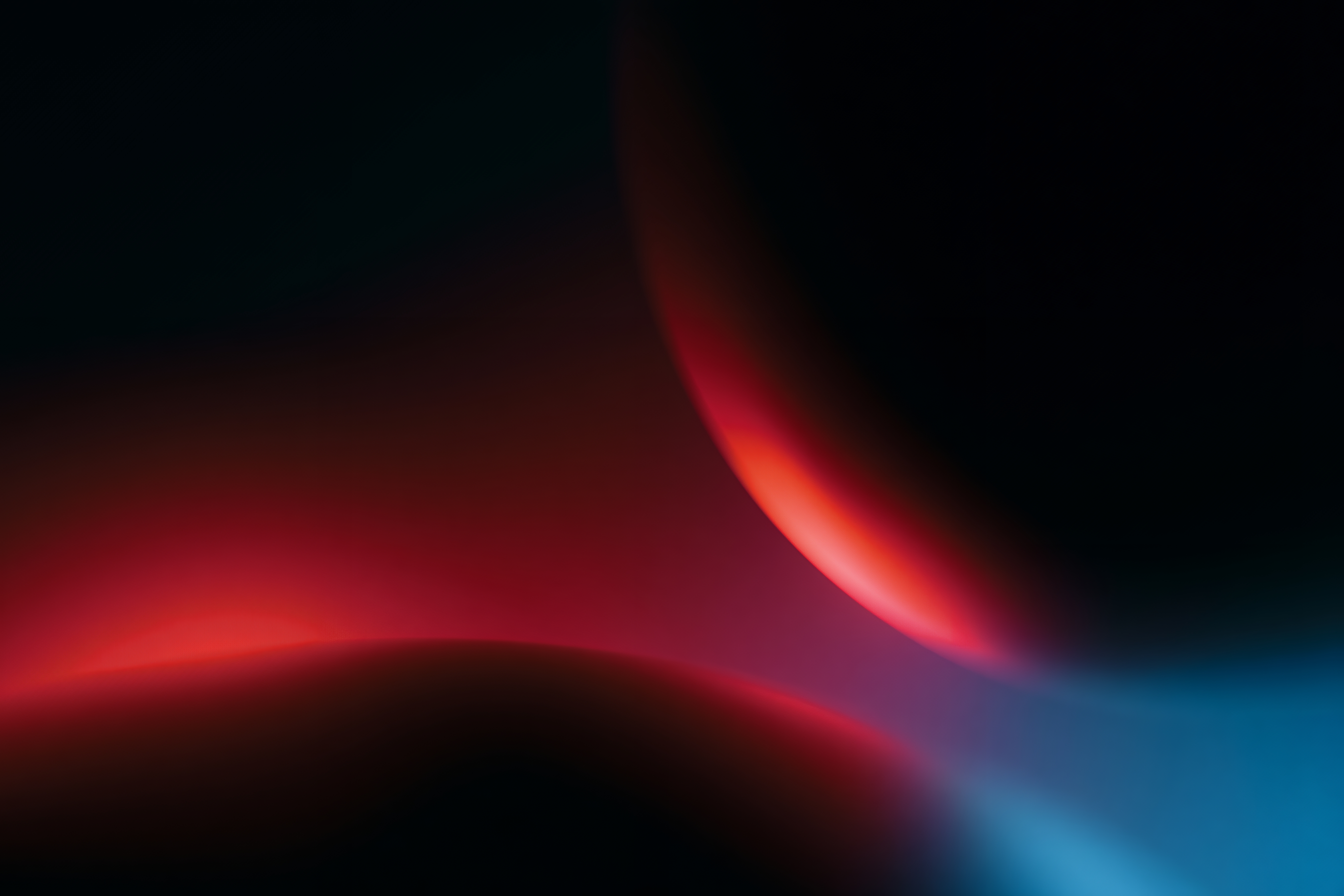 Dark Red Planet Glow Abstract Background