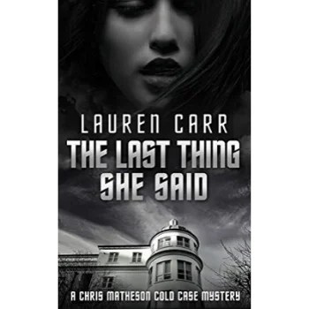 book cover the last thing she said