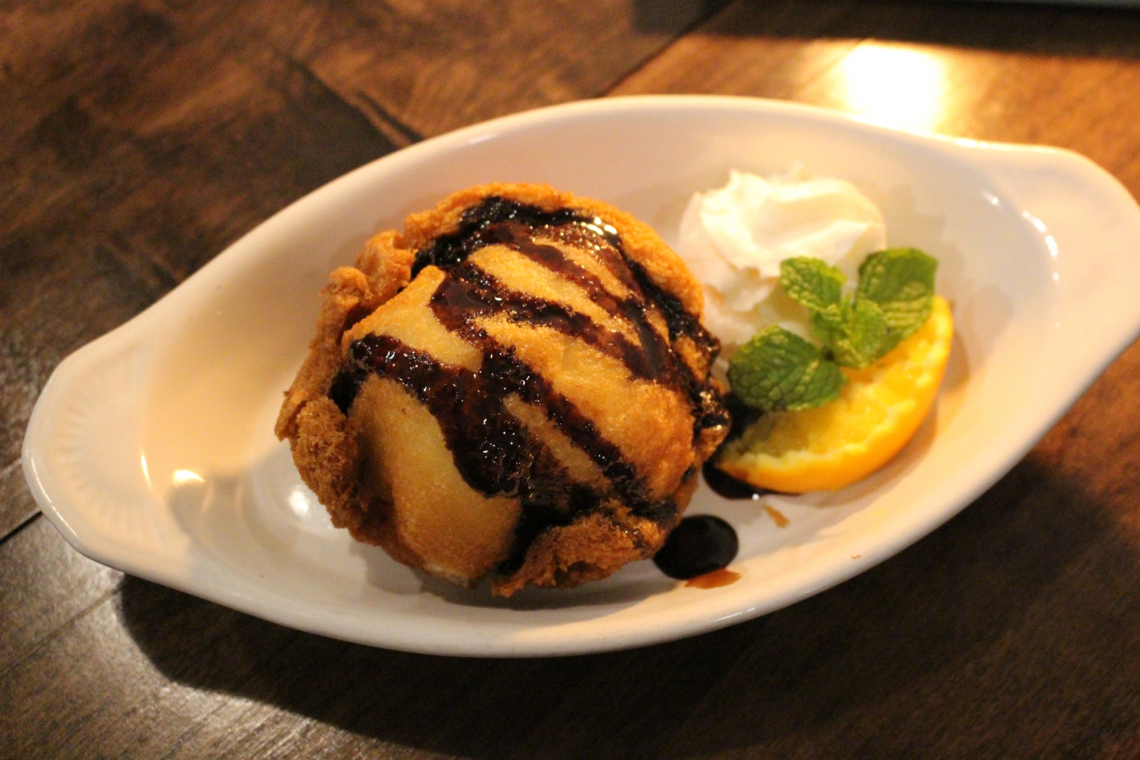 Deep Fried Ice Cream Pick Thai Restaurant Kelowna BC