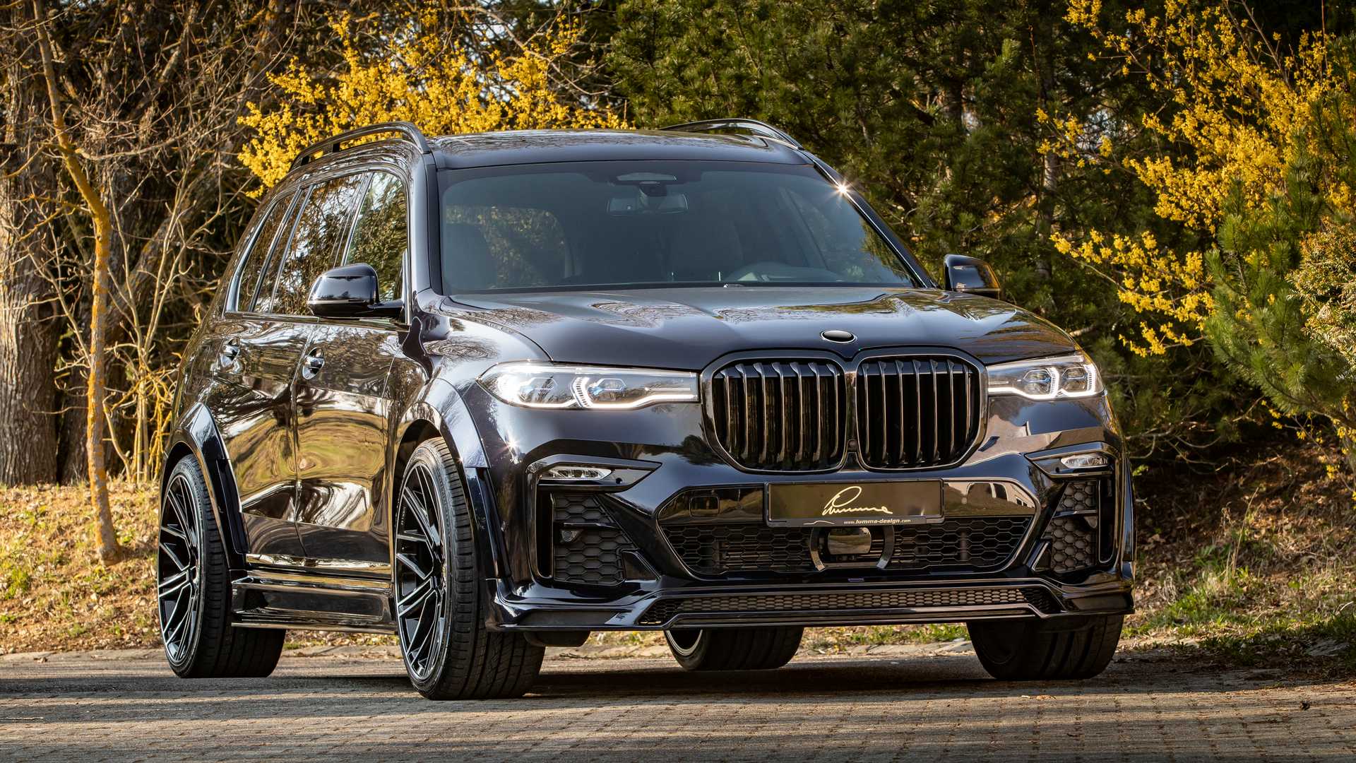 Lumma design bmw x7 adds aggressive bodykit, costs $18,000