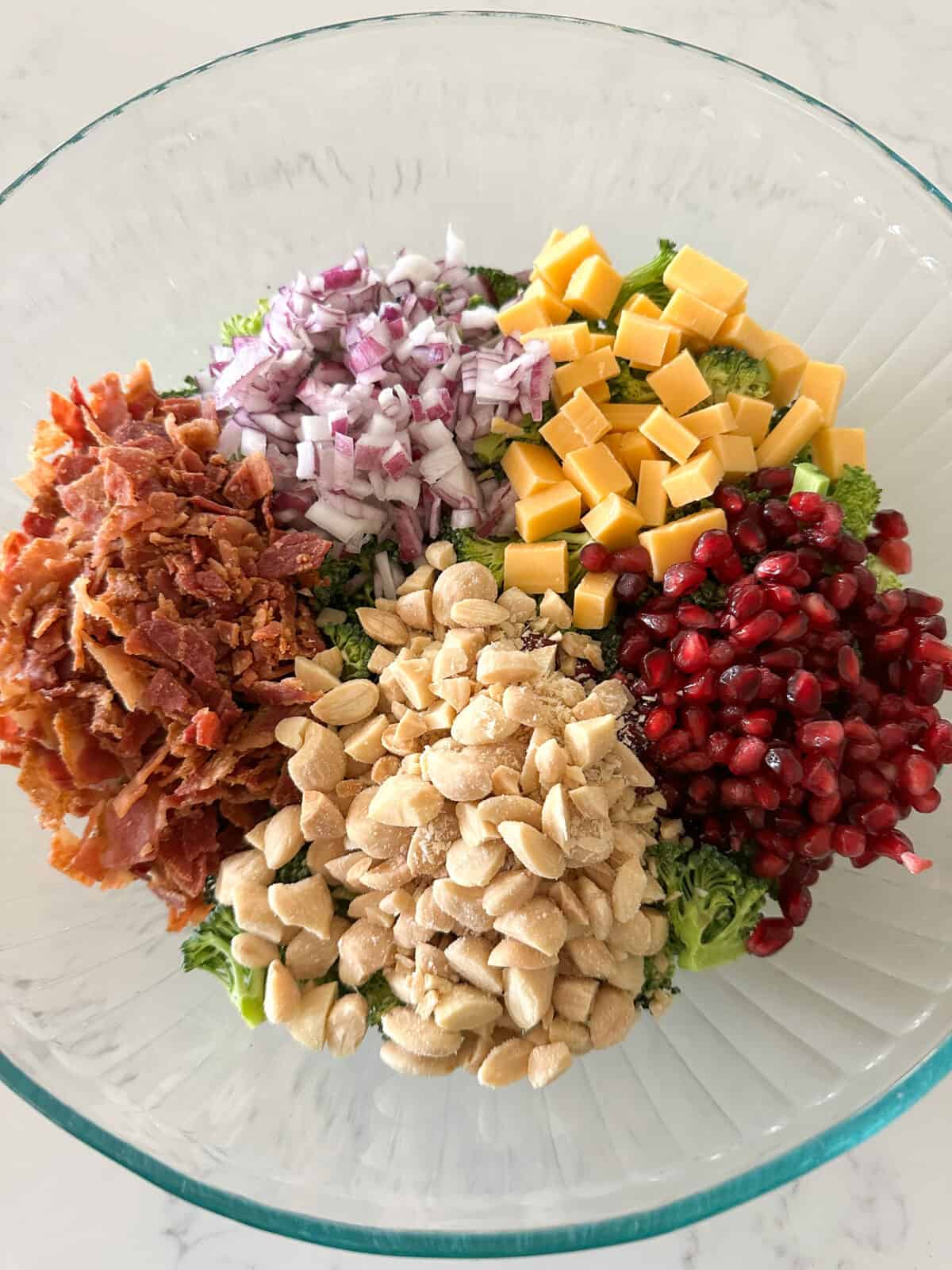 Easy broccoli crunch salad