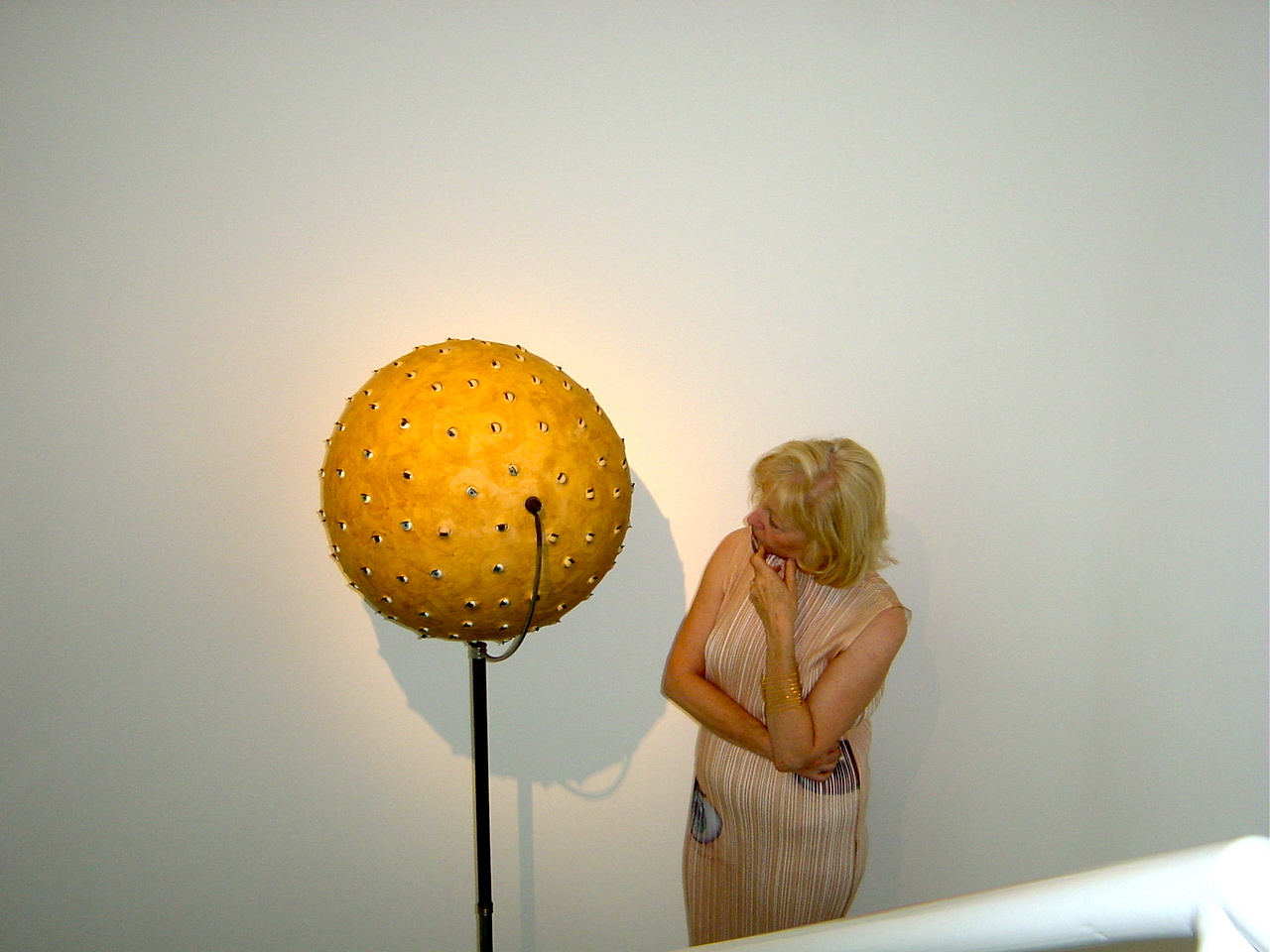 Tim Hawkinson's Eyeglobe and Issey Miyake's Pleats Please