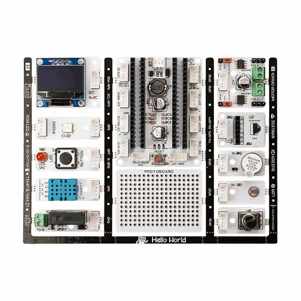 Picobricks Raspberry Pi Pico W Starter Kit