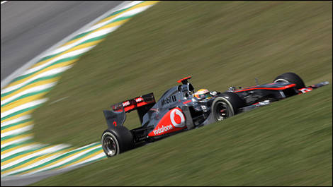 F1 Brazil Lewis Hamilton Sets Fastest Time Of The Day In