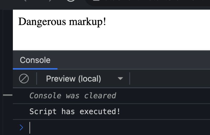 Executing Dangerously Injected Scripts Inside React Components Alex Macarthur - HD City Images for Desktop