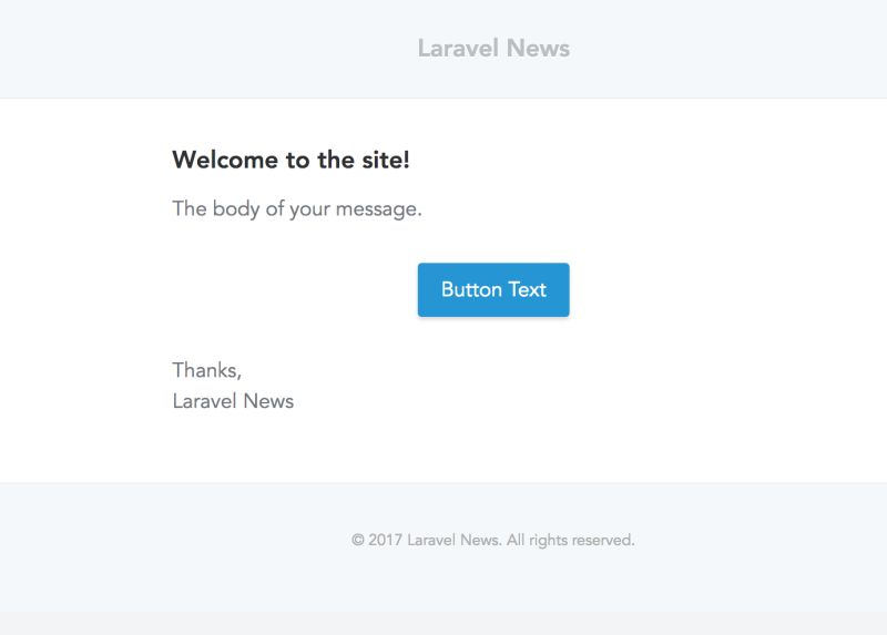 In Laravel 5 5 You Can Render Mailables To The Browser Laravel News - Best Gradient Photos in 4K