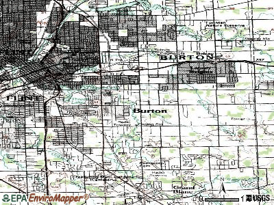 Burton Michigan MI Profile Population Maps Real Estate Averages Tpc10798 