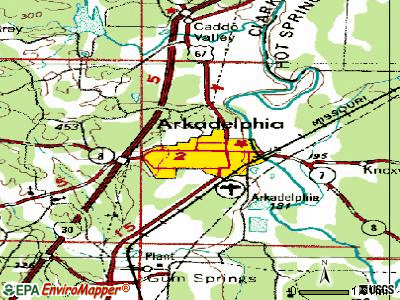 Arkadelphia Arkansas AR Profile Population Maps Real Estate TPC1106.