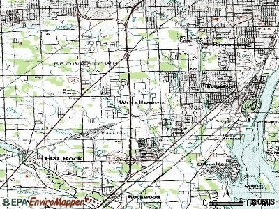 Woodhaven Michigan MI 48183 Profile Population Maps Real Estate Tpc11334 