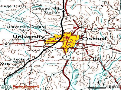 Street Map Of Oxford Miss Oxford Street Map Ltd Tpc12420 