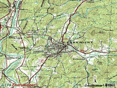 Claremont New Hampshire NH 03743 Profile Population Maps Real Tpc14601 