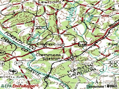 Clemmons North Carolina NC 27012 27103 Profile Population Maps Tpc16970 